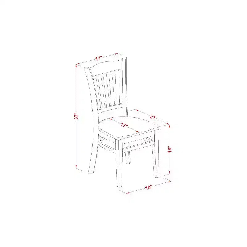 HomeStock Table et Chaises Rondes de Cuisine - Lin Blanc Style Moderne SHGR5-WHI-W