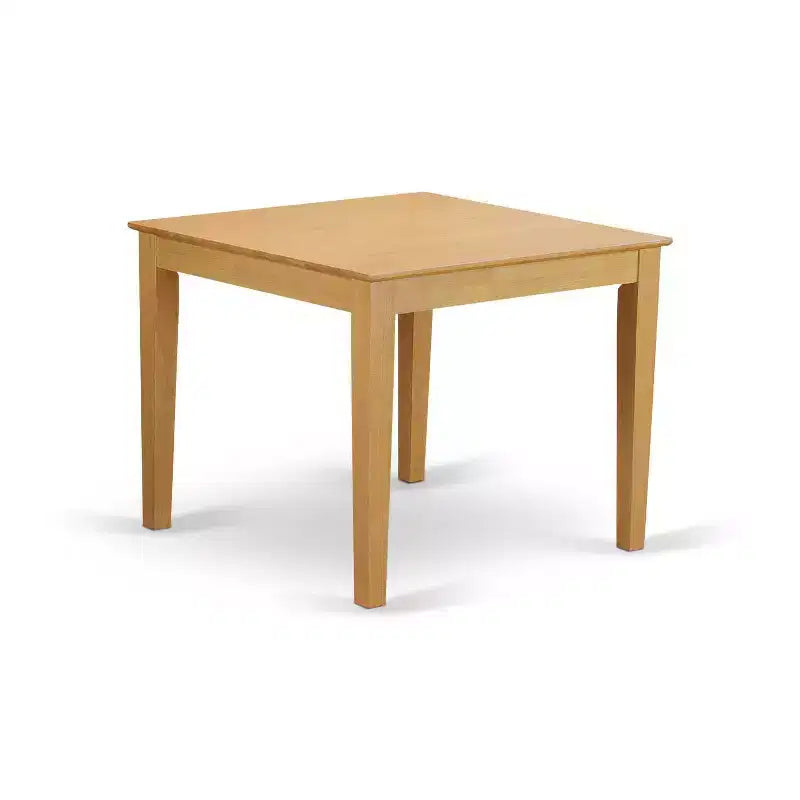 Ensemble de salle à manger 3 pièces – Table ronde avec 2 chaises de salle à manger en bois – Ensemble de cuisine finition chêne