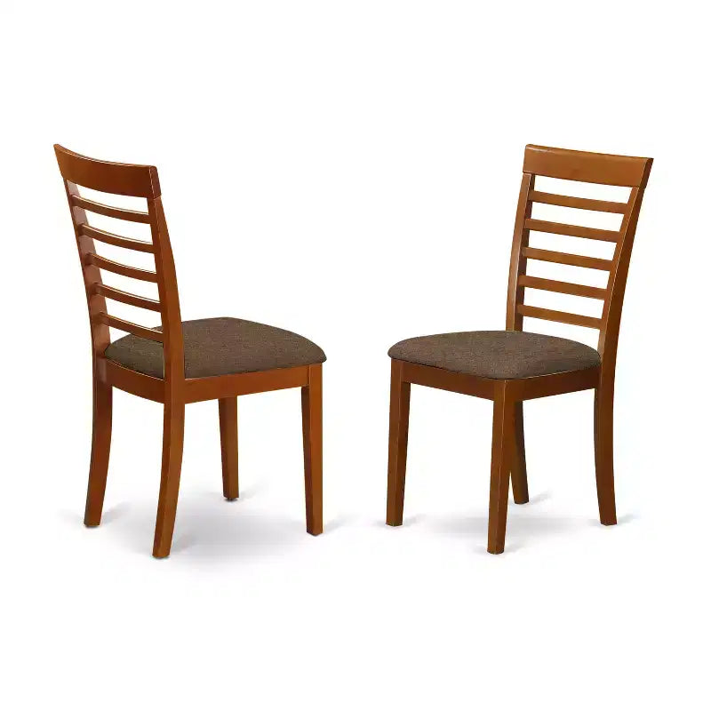 Ensemble de salle à manger - Petite table de cuisine avec 4 chaises - Style campagnard