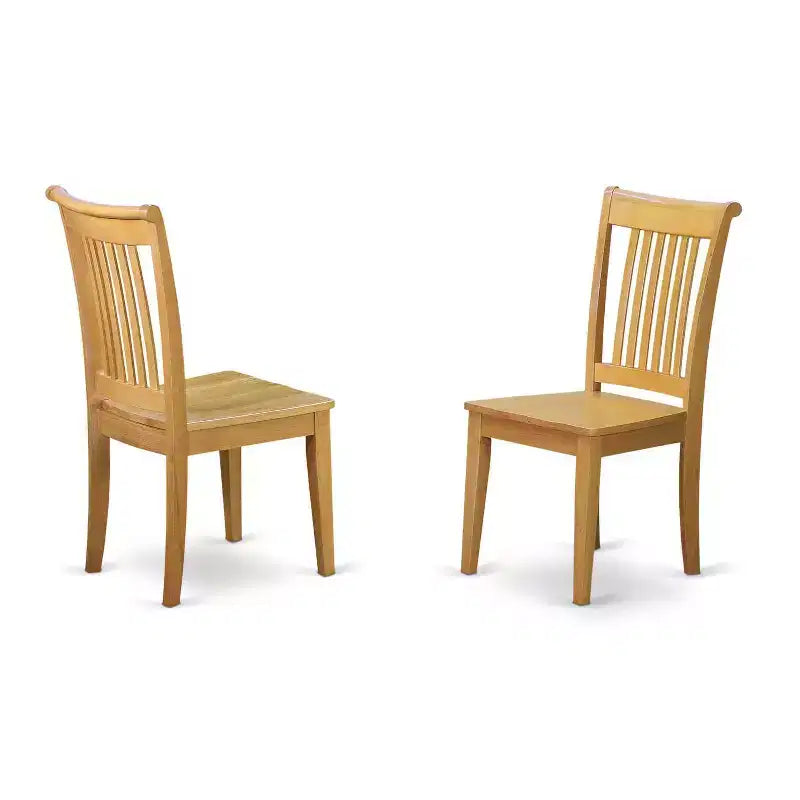 Ensemble de salle à manger 3 pièces Table et chaises - Table de cuisine avec chaises - Petit ensemble de salle à manger - Finition Chêne Élégante
