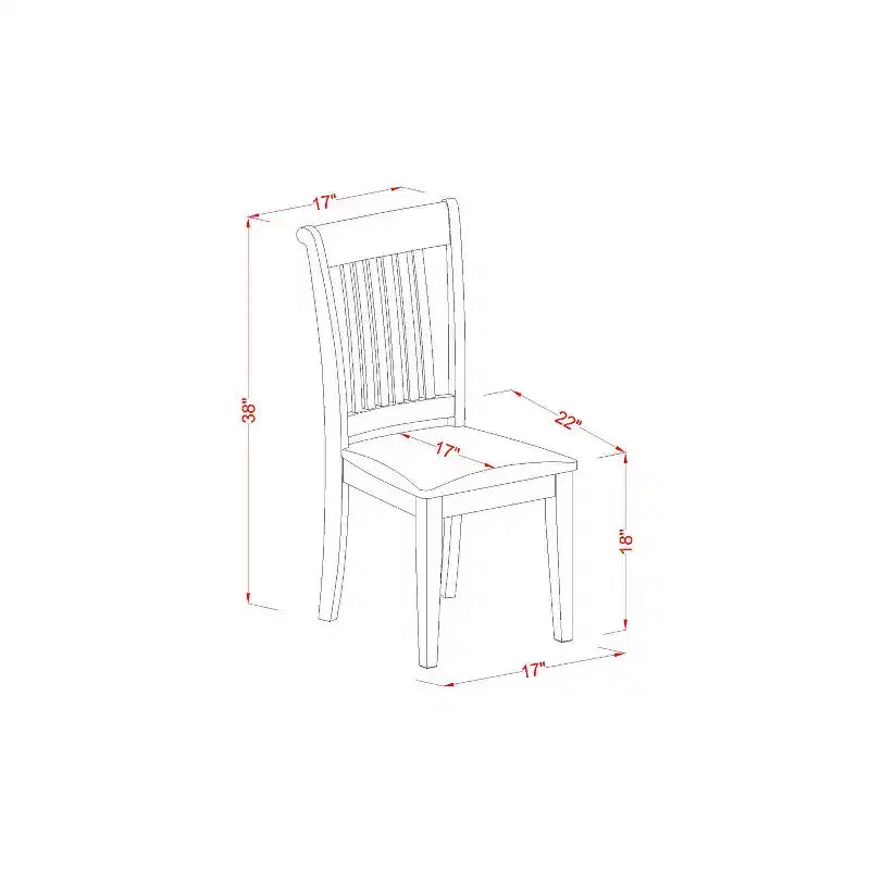 Ensemble de salle à manger bohème - Table et chaises 3 pièces - Table carrée, chaises rembourrées en lin, finition chêne