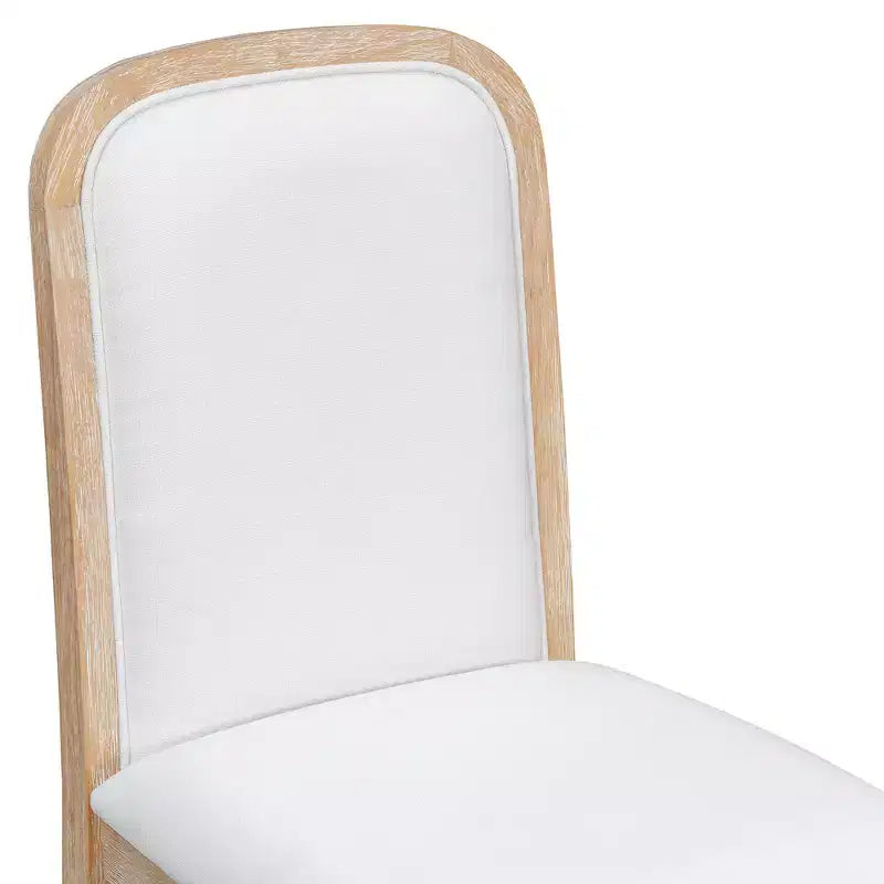 Ensemble de salle à manger extensible pour 6 personnes avec 4 chaises rembourrées, ensemble de table de cuisine rustique de style ferme avec finition vieillie