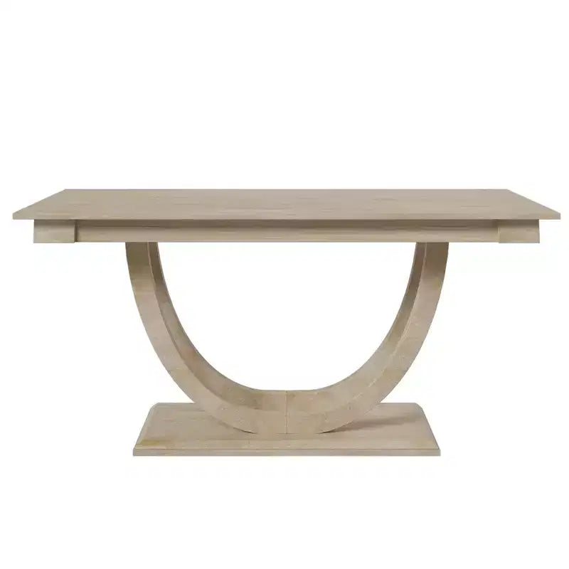 Ensemble de salle à manger 6 pièces pour 6 personnes, ensemble de table de cuisine familiale avec chaises de salle à manger et banc rembourrés ergonomiques - ModernLuxe