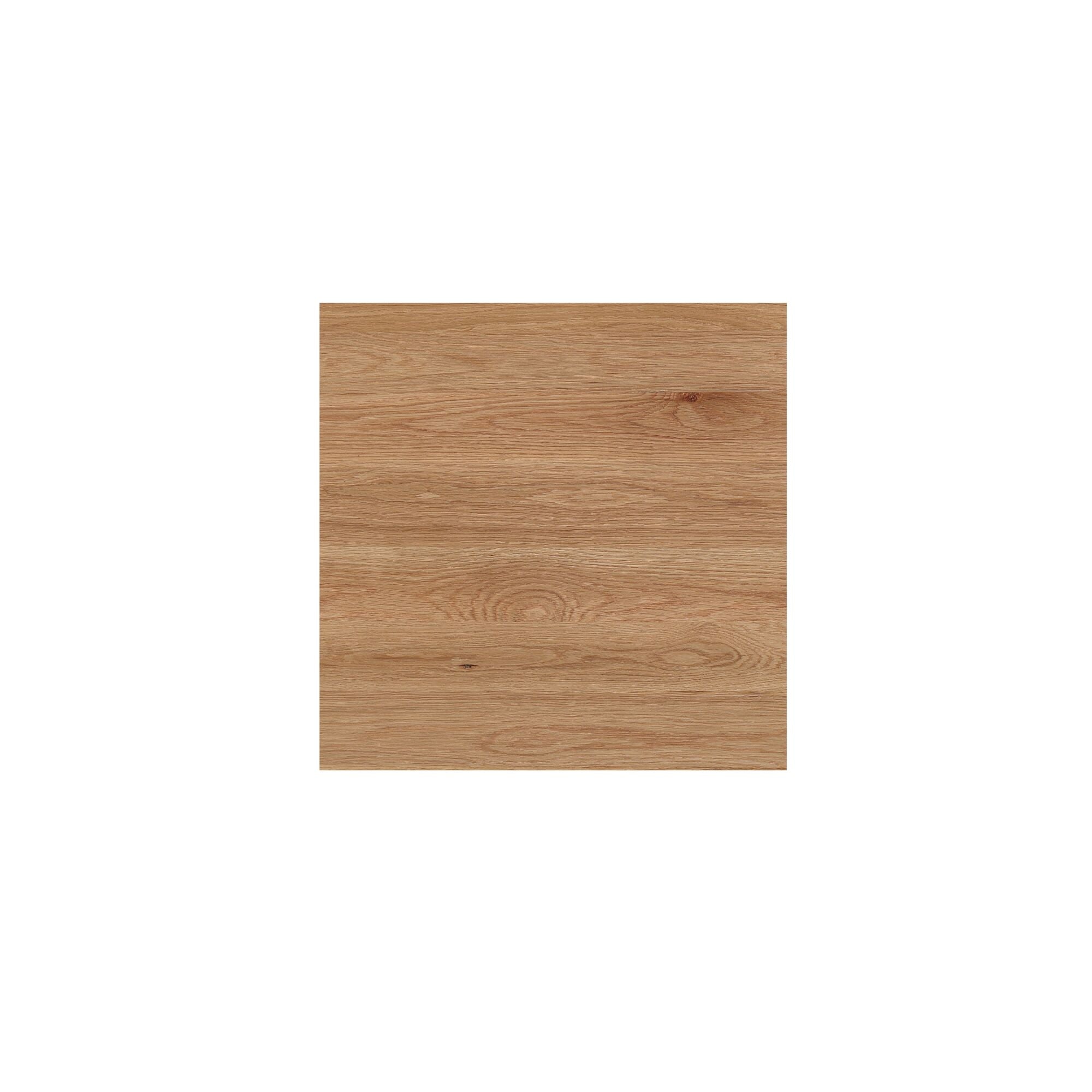 Table Basse Traditionnelle en Chêne Massif avec Plateau Rond et Pied Sculptural Ajoure pour Salon